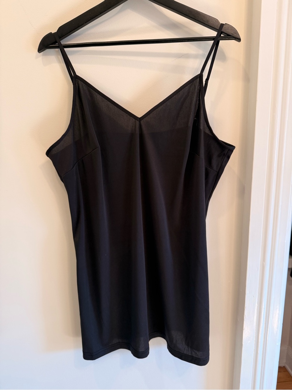 Banana Republic Black V-Neck Spaghetti Strap Camisole